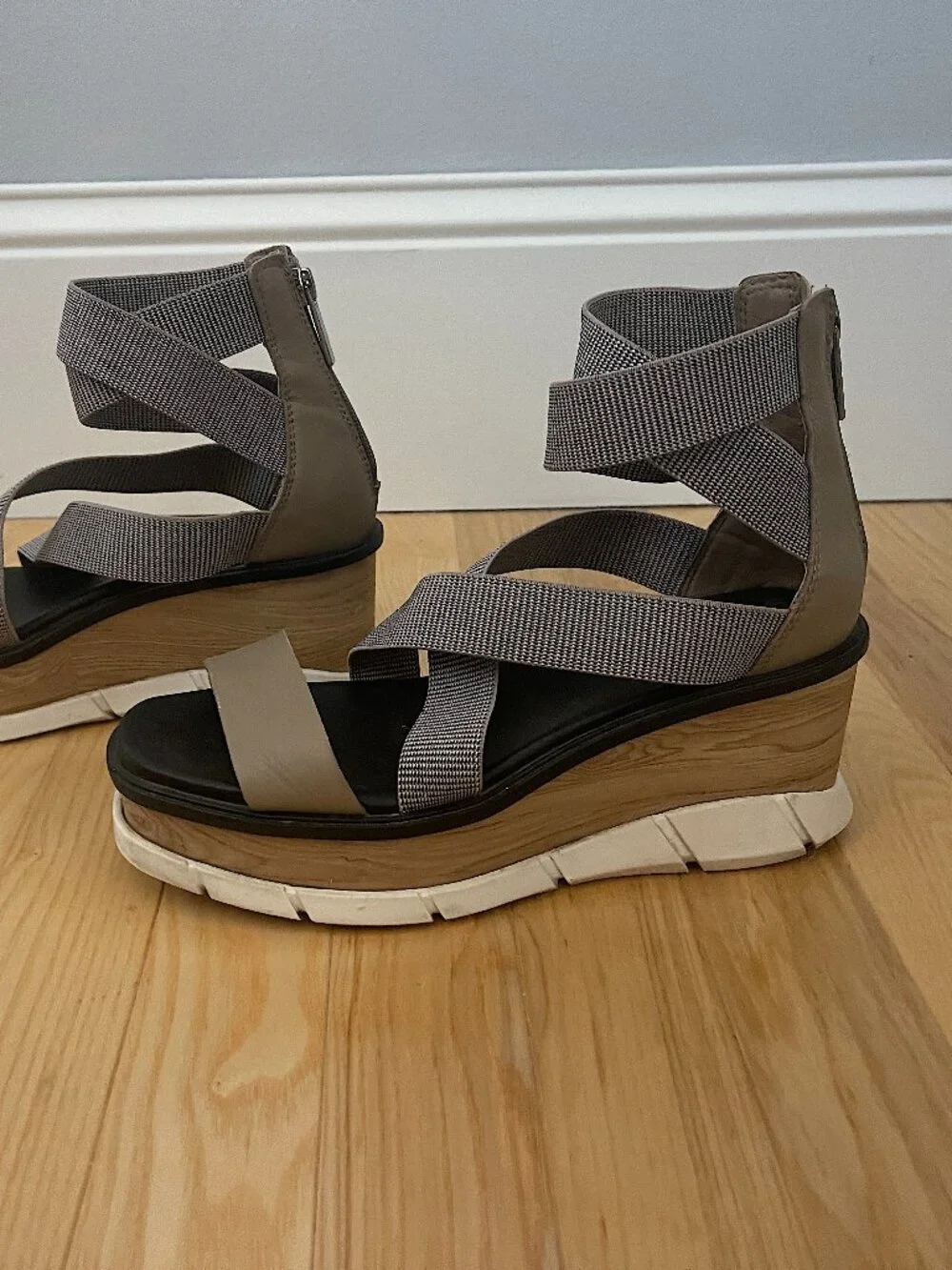 Sorel Women's Joanie III Sport Strap Wedge Sandals - 8